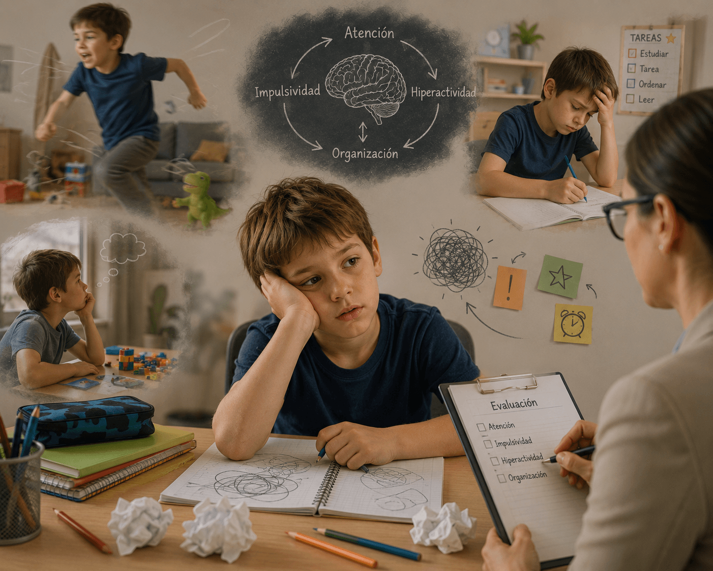 Atención e hiperactividad